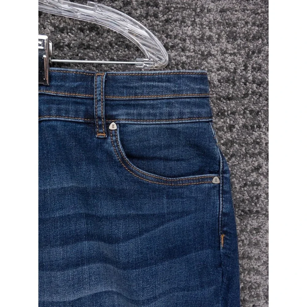 Kut From The Kloth Jeans Womens 18W High Rise Toothpick Skinny Distressed Denim